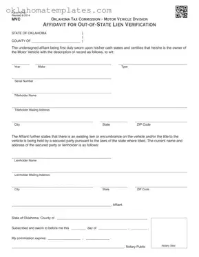 Fill in a Valid Oklahoma 797 B Template